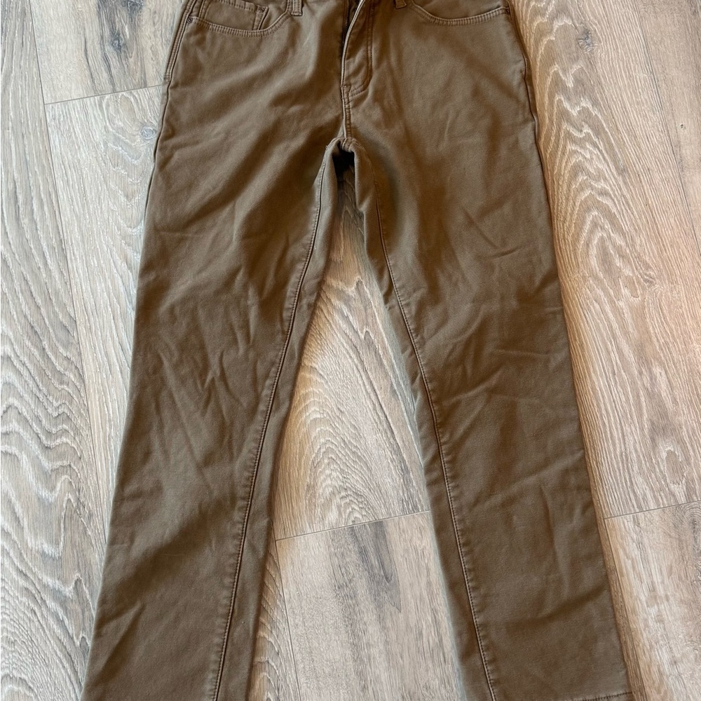 OriginalWeatherproof Vintage Regular Fit Men's Tan Fleece Lined Work Pants 32x32